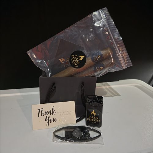 Casa Fuego Cigars Luxury Gift Set – Cigars, Lighter & Cutter Bundle