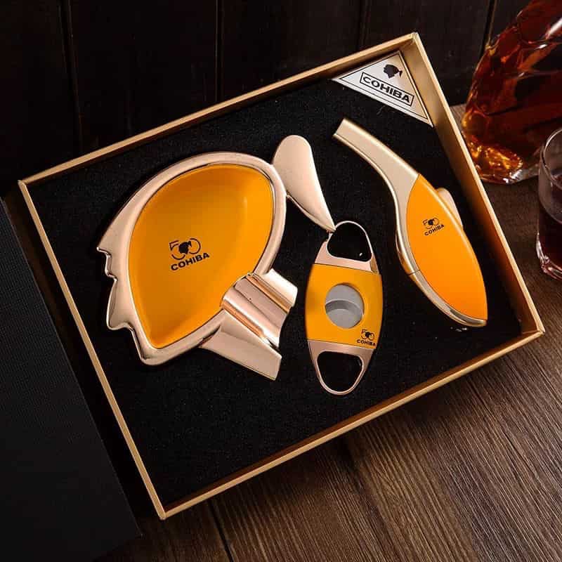 Premium 3-Piece Cigar Accessory Set – Luxury Edition - Image 2