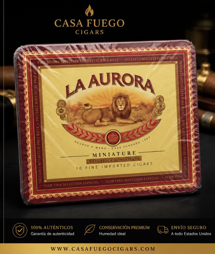 La Aurora Miniature – 10 Fine Imported Cigars